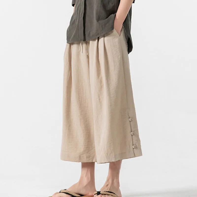 Relaxed Wide Leg Pants