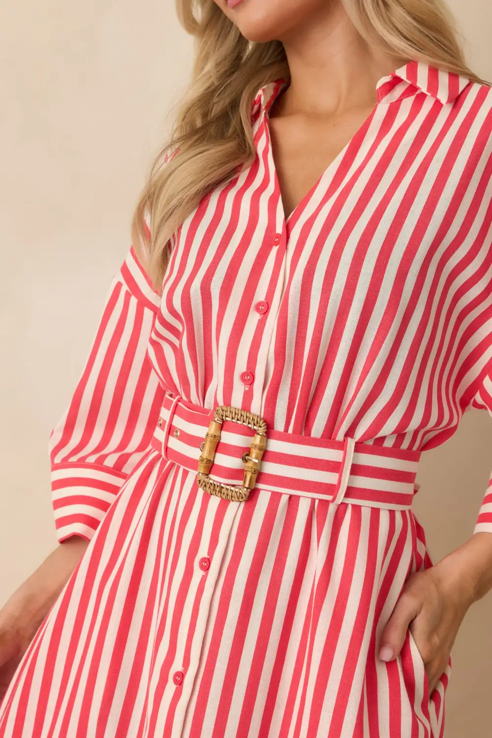 Polished Detail Casual Dress