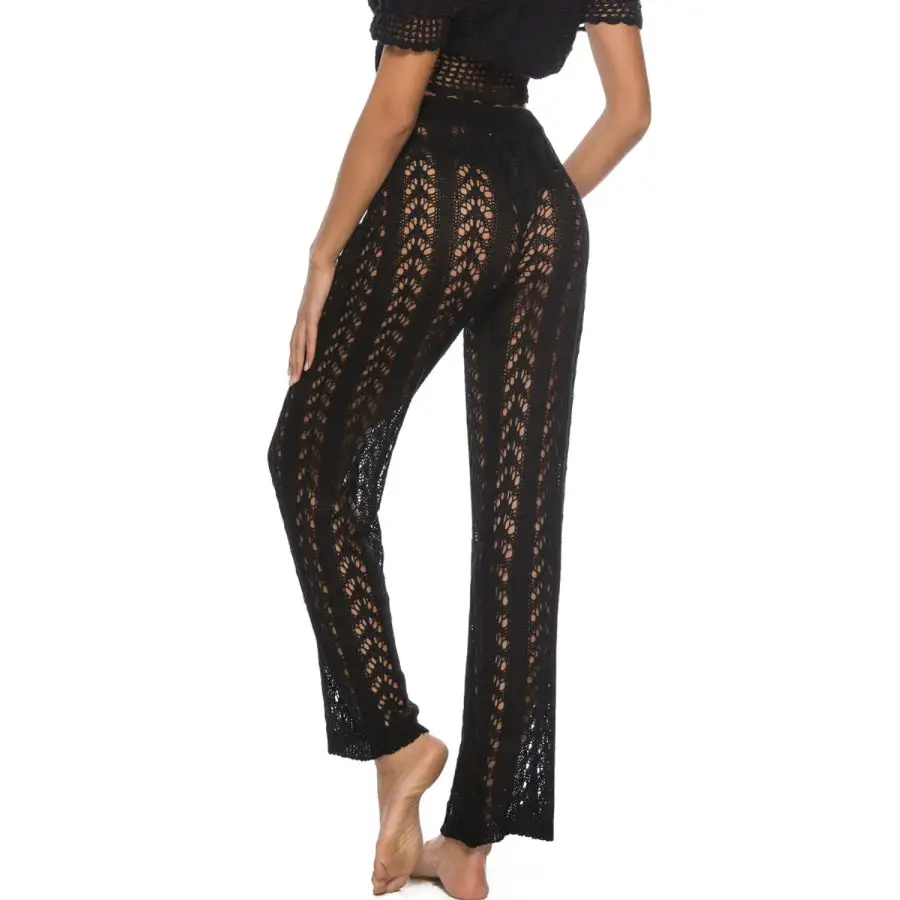 Women's High-Waist Cutout Drawstring Swimsuit