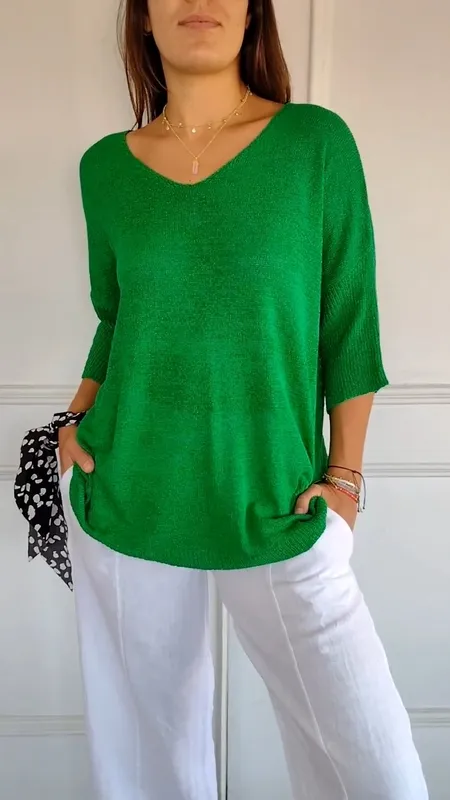 Longline Loose Fit Tunic Top