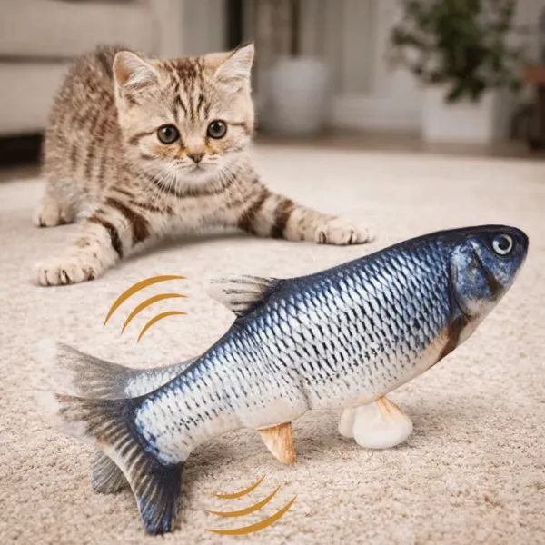 Electric Flopping Fish Cat Toy