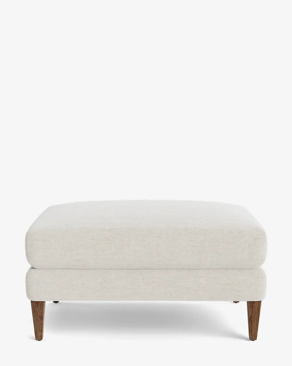 Modern Oak Ottoman