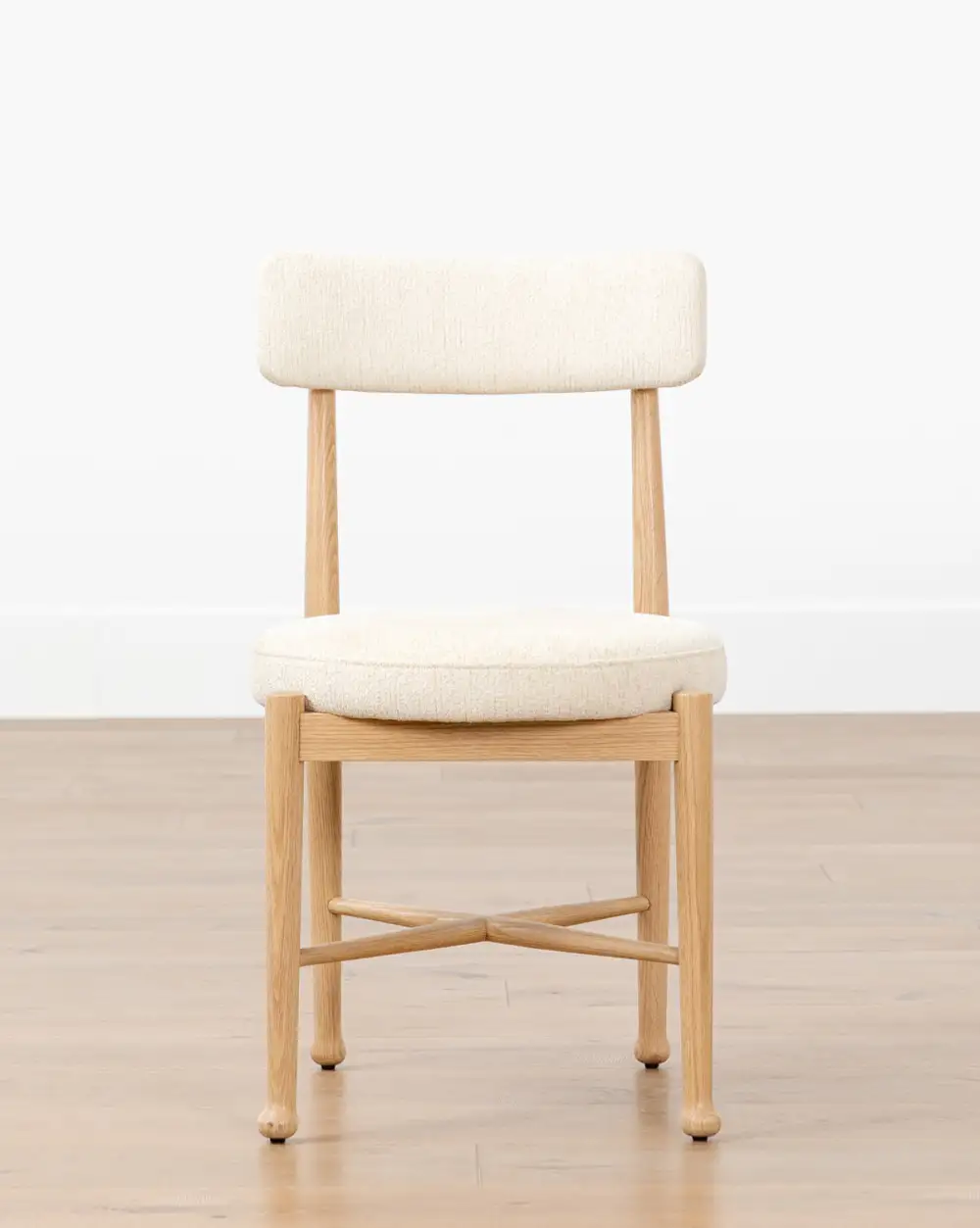 Round Oak Dining Chair
