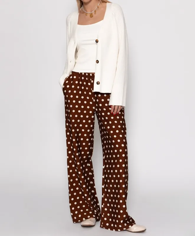 Beige Brown Everyday Pants