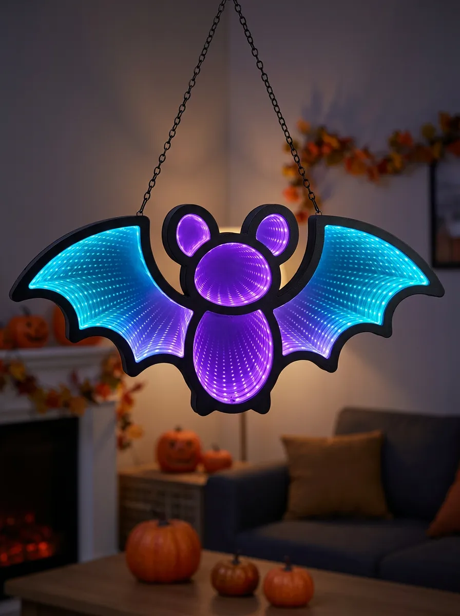 Classic Halloween Bat Light