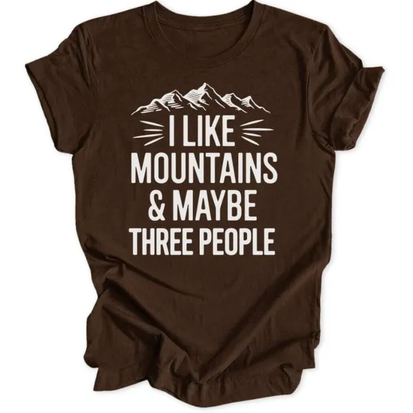 Mountains & 3 Women's T-Shirt