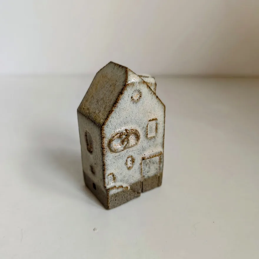 Handcrafted Stoneware Shop Ornament