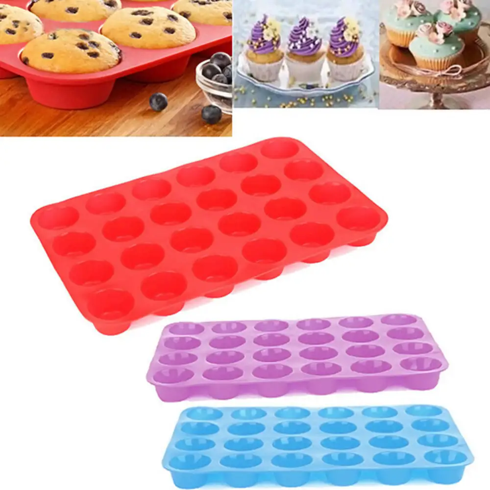 Silicone Muffin Baking Tray