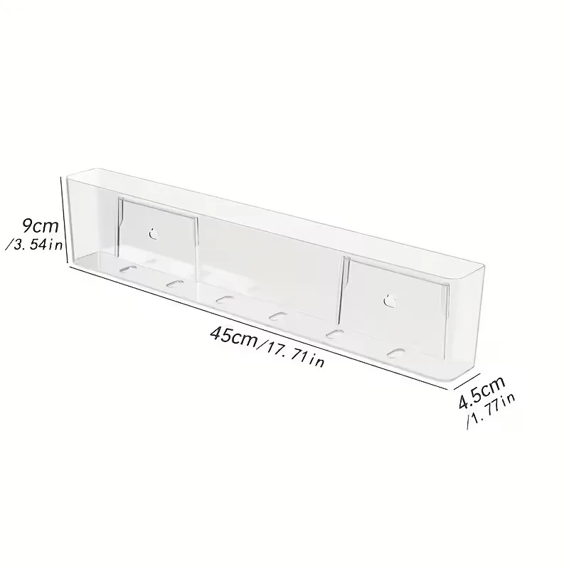 Wall Acrylic Shelf for Storing Books & Essentials