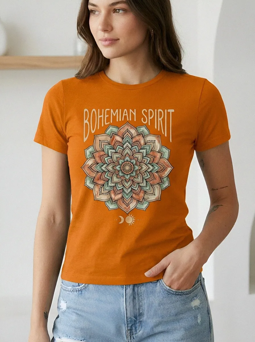 Bohemian Spirit Mandala T-Shirt