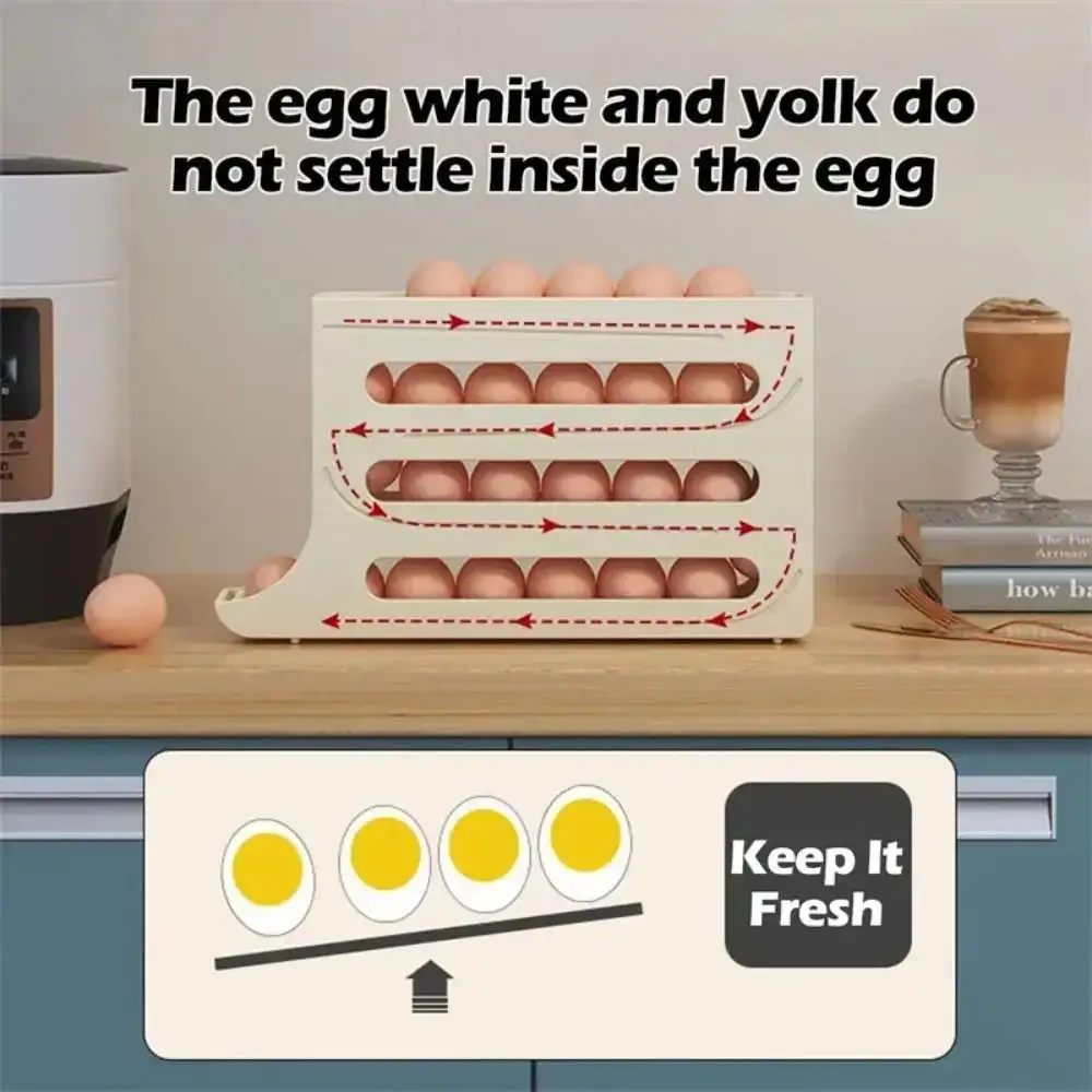 Stackable Fridge Egg Home Storage Rack