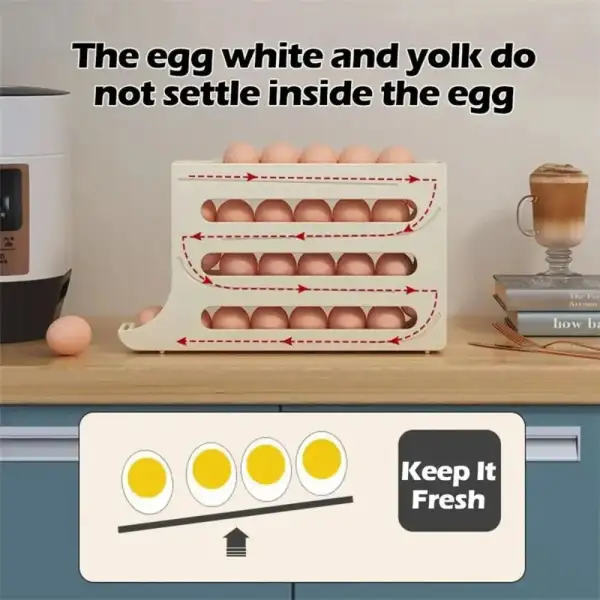 Stackable Fridge Egg Home Storage Rack