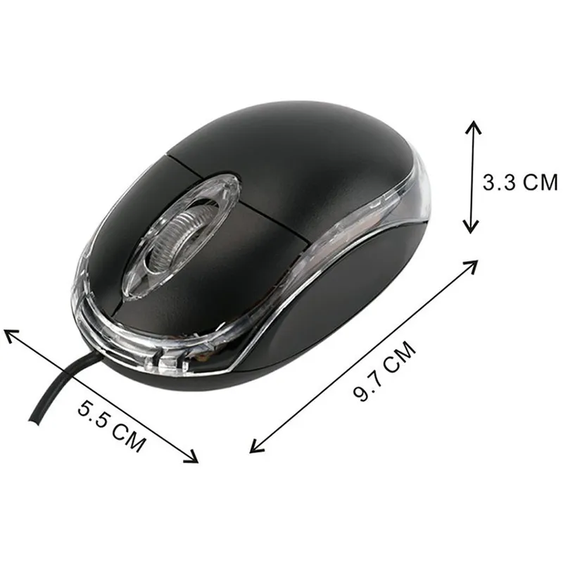 Wired USB Optical Mouse
