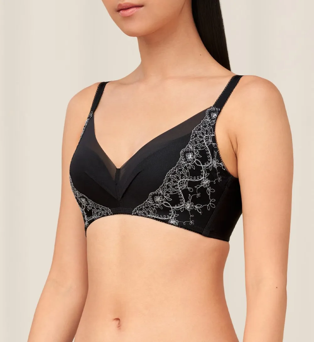 Women's Easy-Fit Non-Wired Padded Breathable Bra