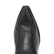 Men's Leather Snip Toe Dress Pull-On Boots