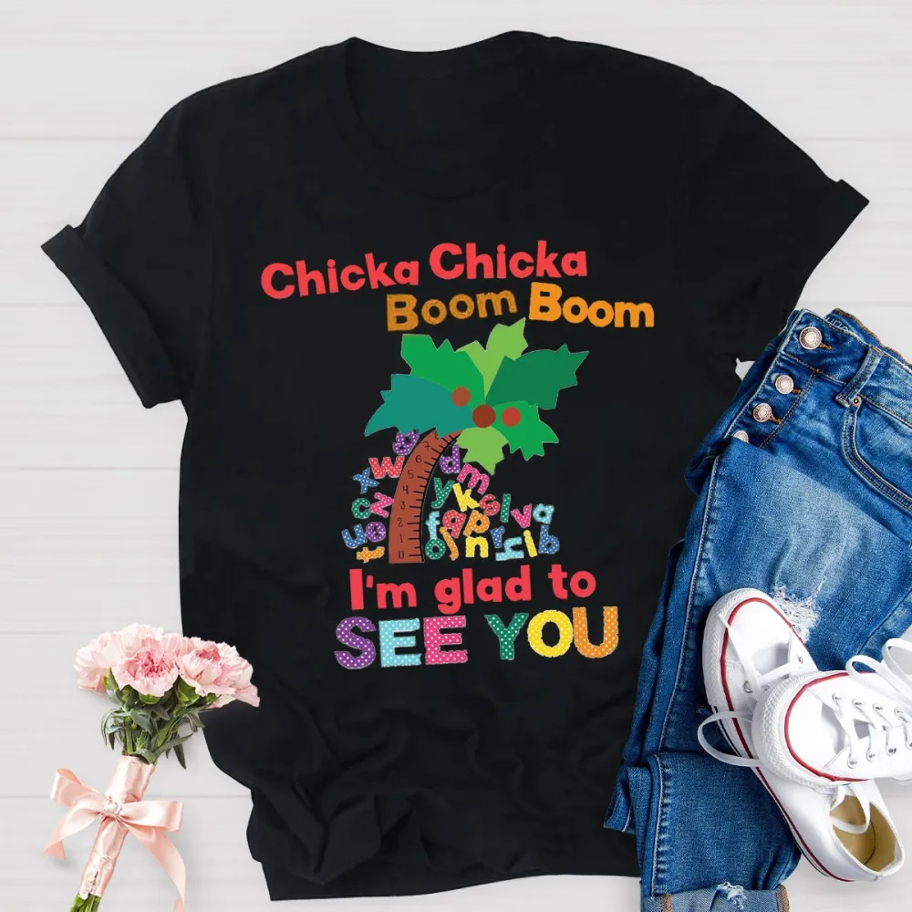 I'M Glad To See You Reading Teacher T-Shirt