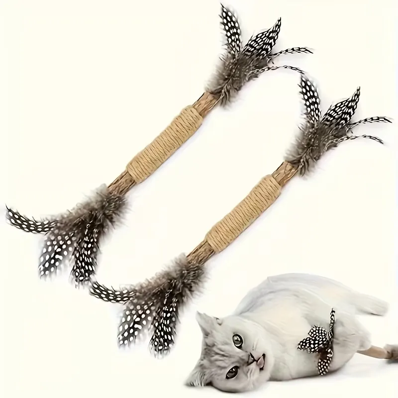 Feather Cat Chew Stick