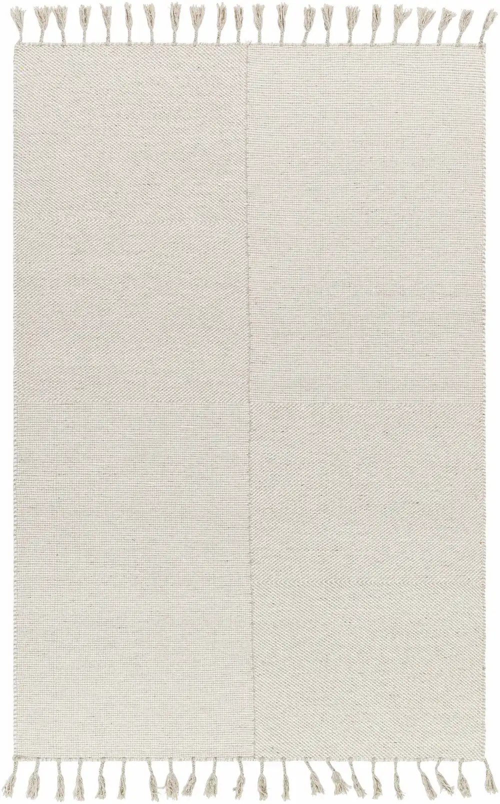Softened Bohemian Wool Area Rug