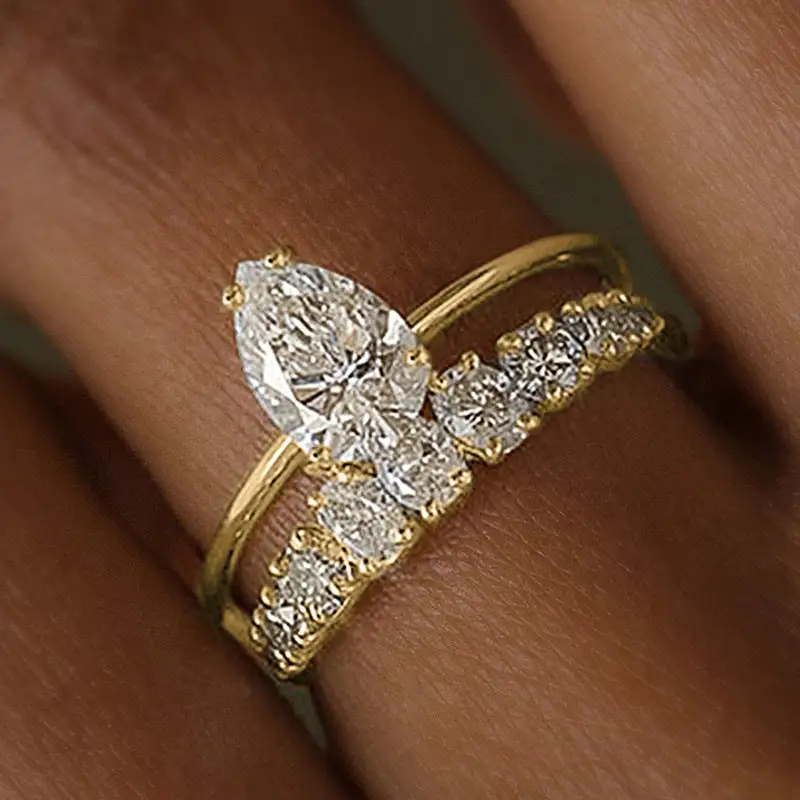 Domed Wave Band Ring
