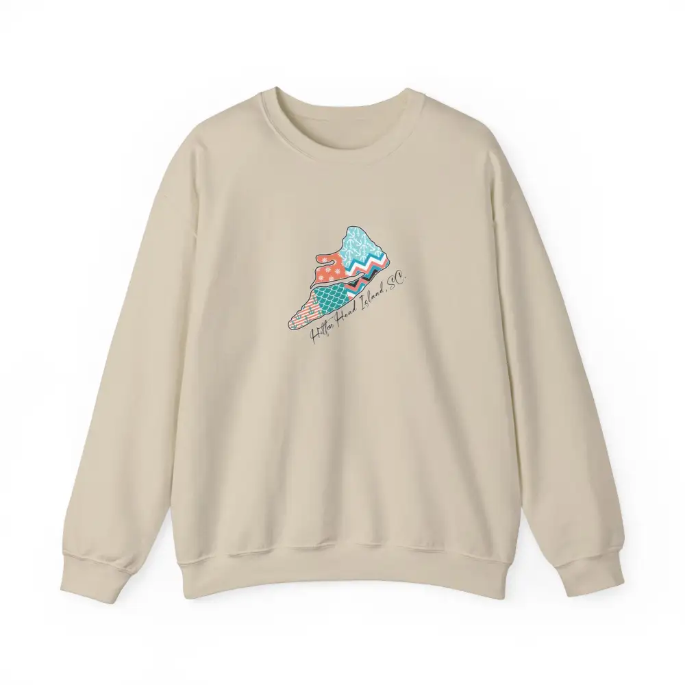 Nautical Blend Graphic Crewneck Sweatshirt