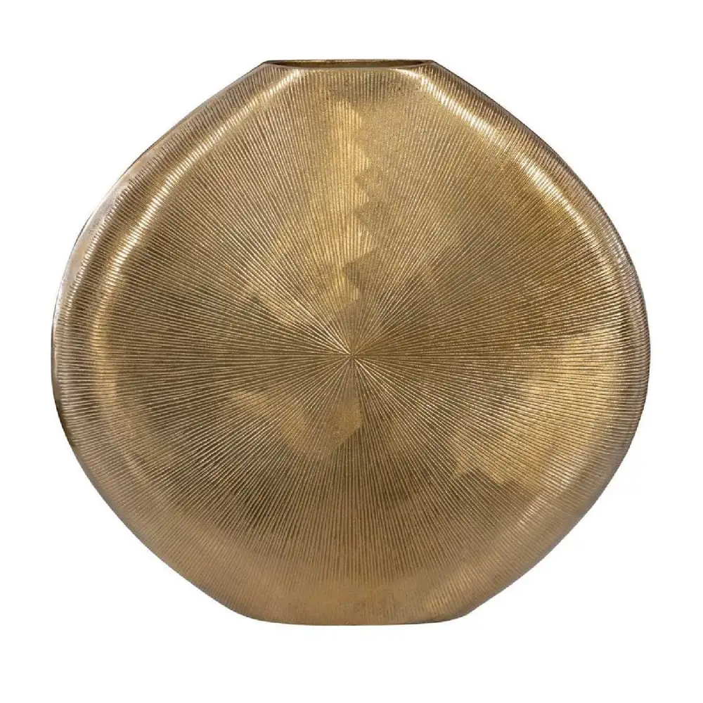 Decorative Home Ribbed Vase
