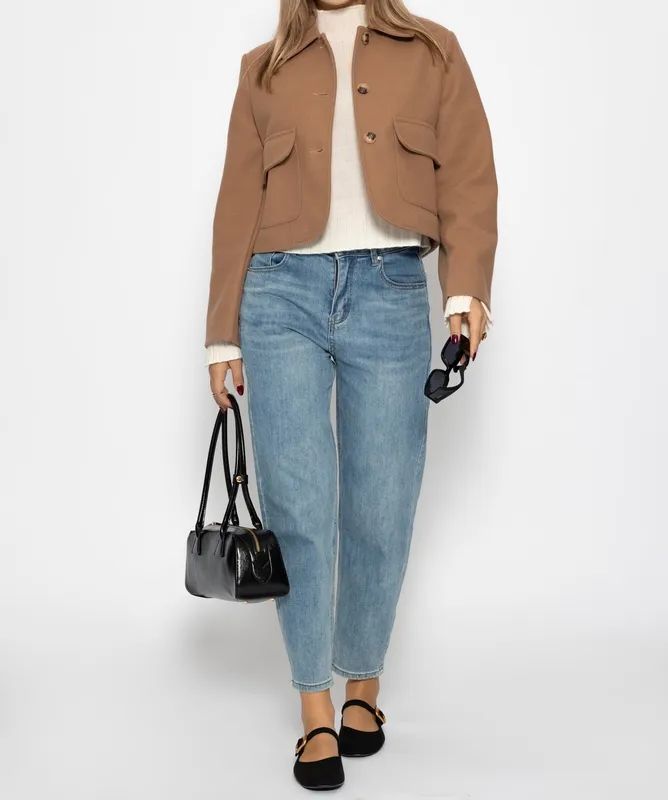 Camel Pocket Everyday Jacket