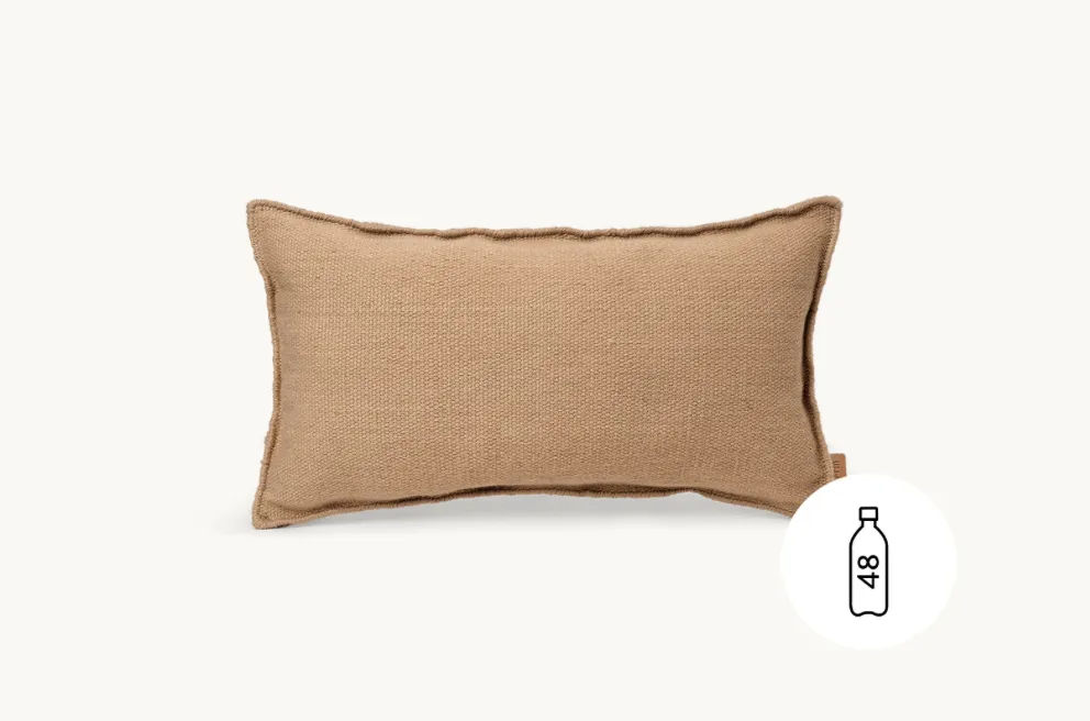 Textured Wool Decorative Cushion