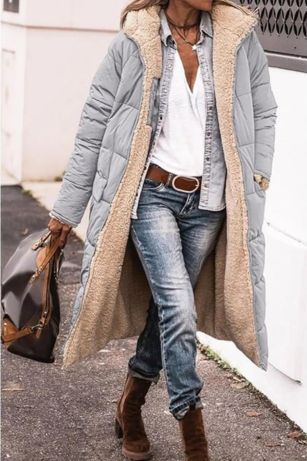 Textured Comfortable Coat