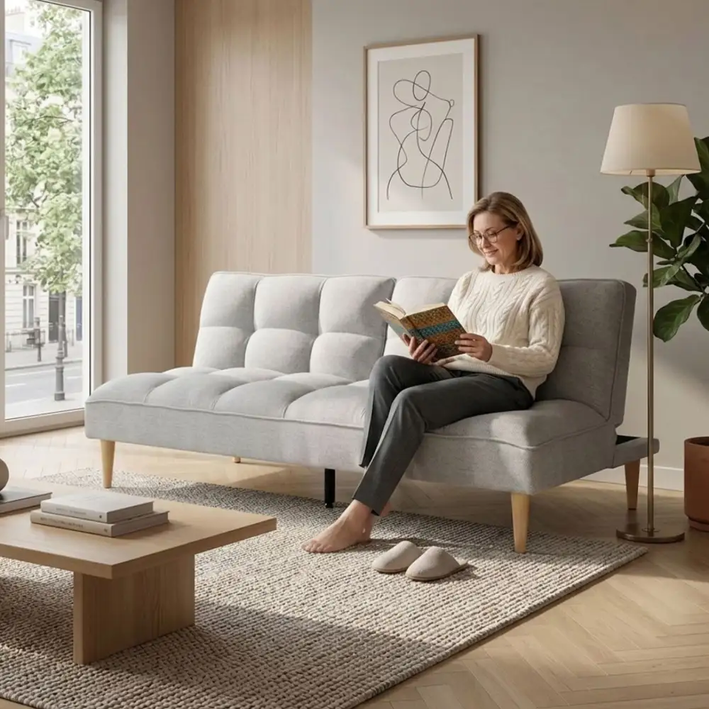 Soft Structure Convertible Sofa Bed