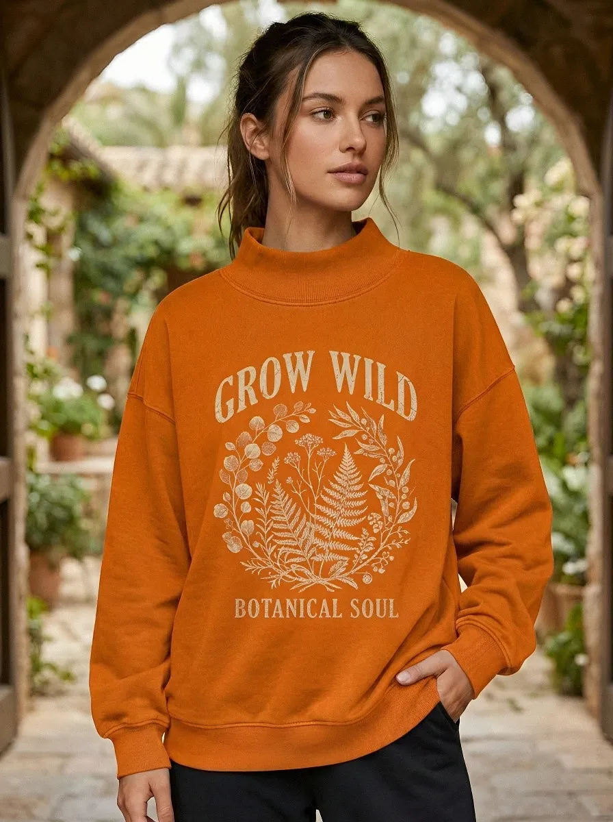Nature Lover Grow Sweatshirt Casual