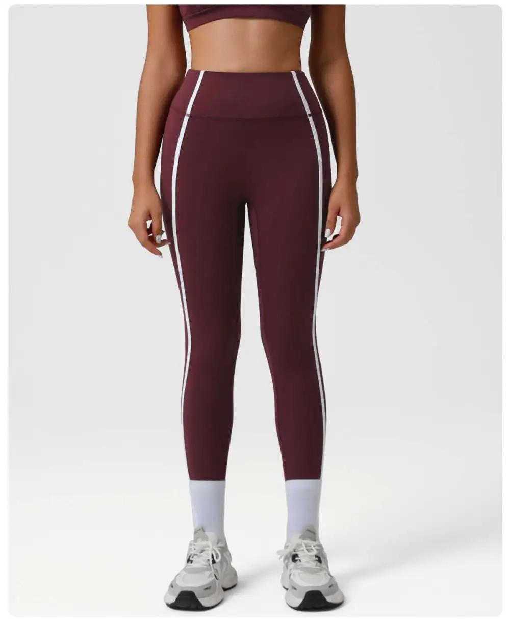 Contrast Trim Active Leggings