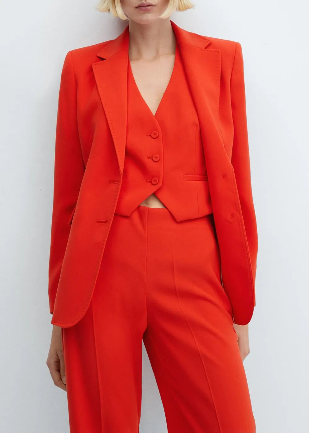 Wideleg Pants With Belt