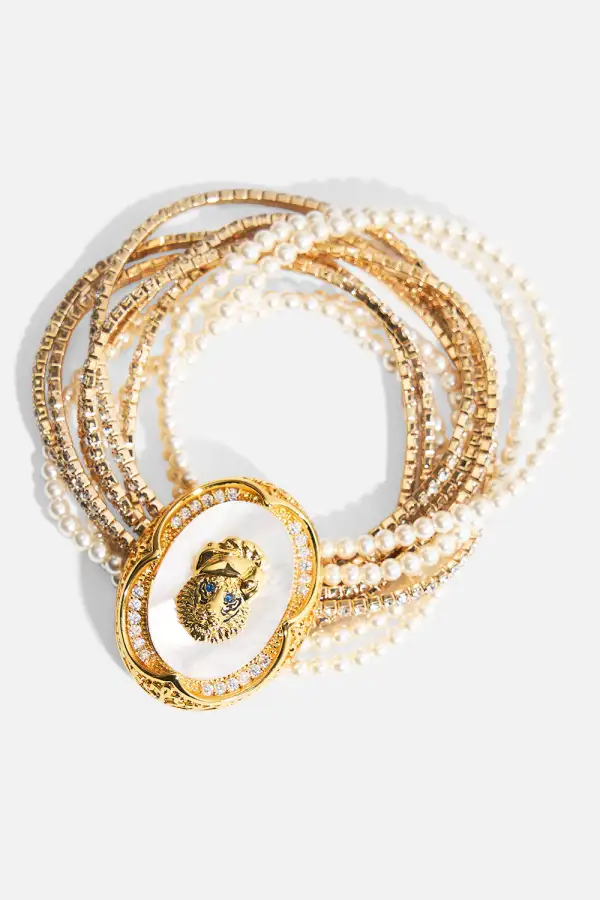 Queen Of Charms Stretch Bracelet