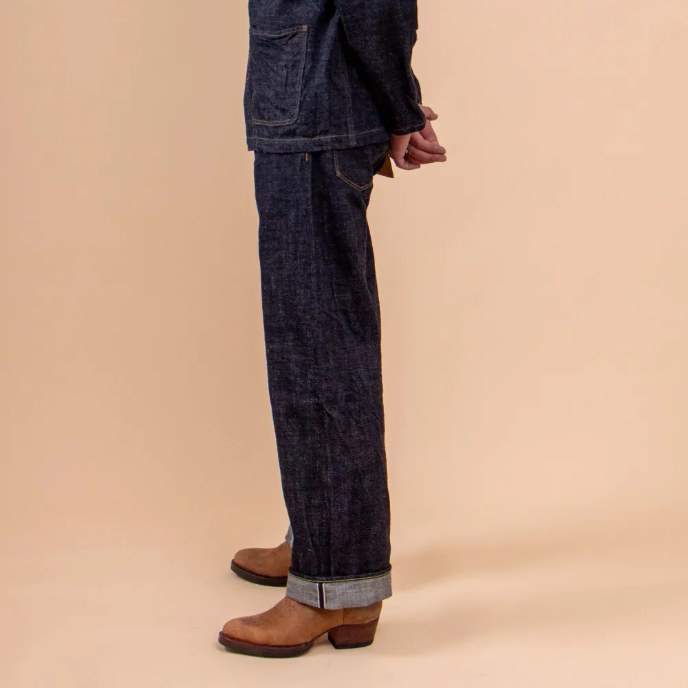 Easygoing Wide Straight Denim Jeans