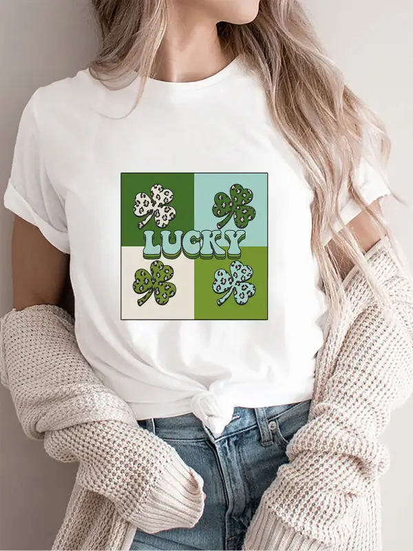Laid-Back Round-Neck Collared Short-Sleeve Knit T-Shirt