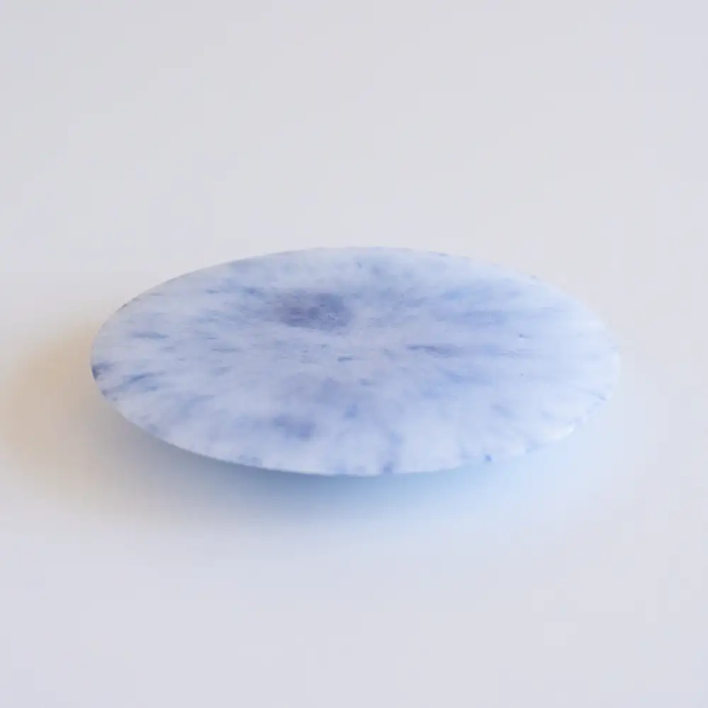 Round Glass Dining Plate