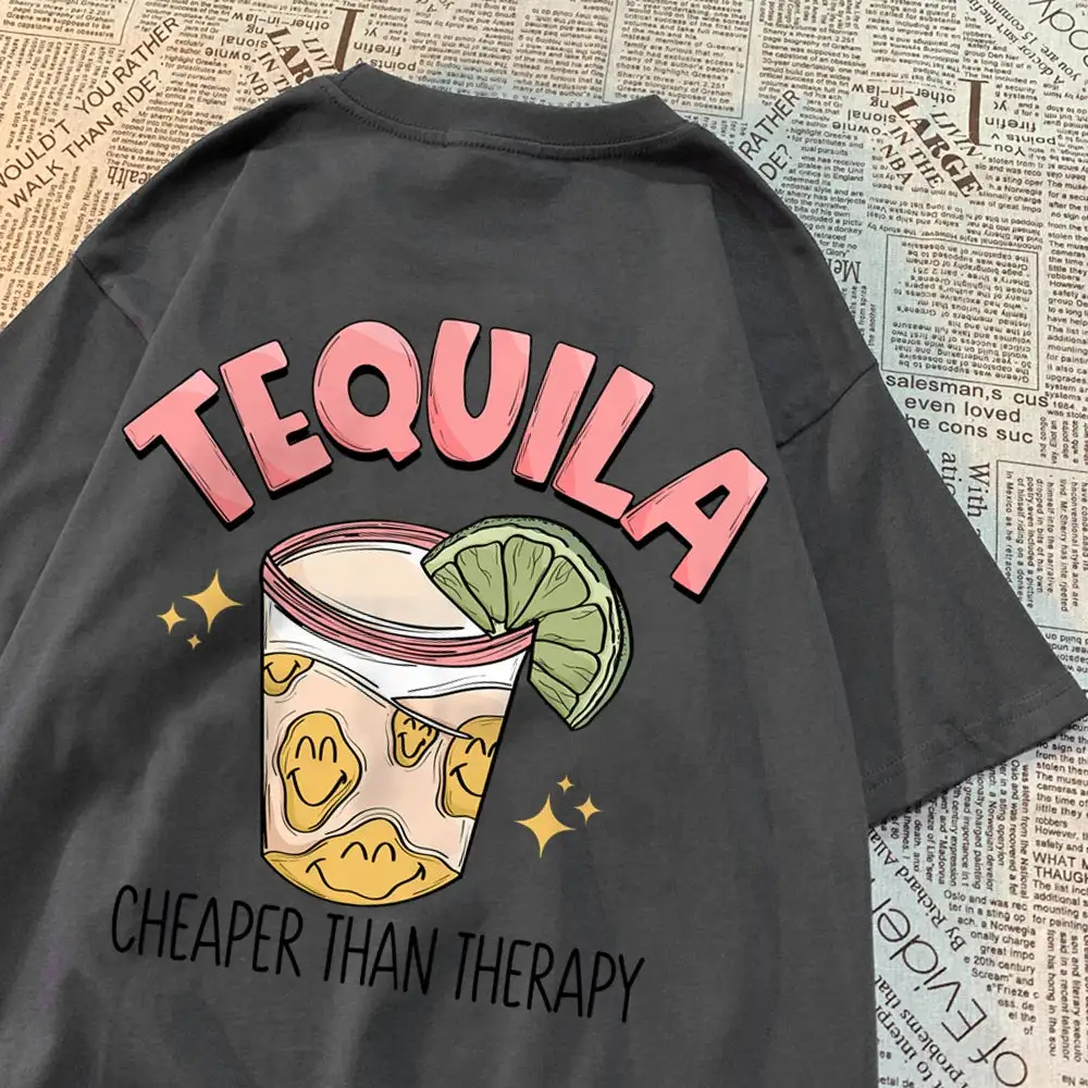 Tequila Graphic Cotton T-Shirt