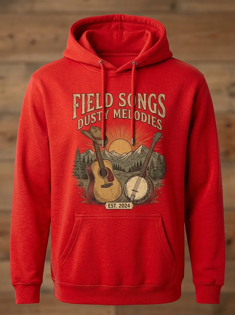 Music-Festival Country Music Graphic Hoodie