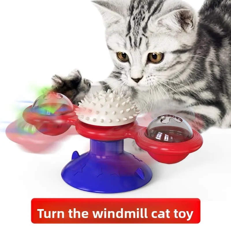 Interactive Cat Turntable Toy