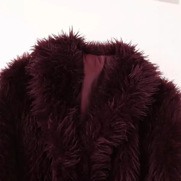 Cropped Faux Fur Shawl Collar Bomber Jacket