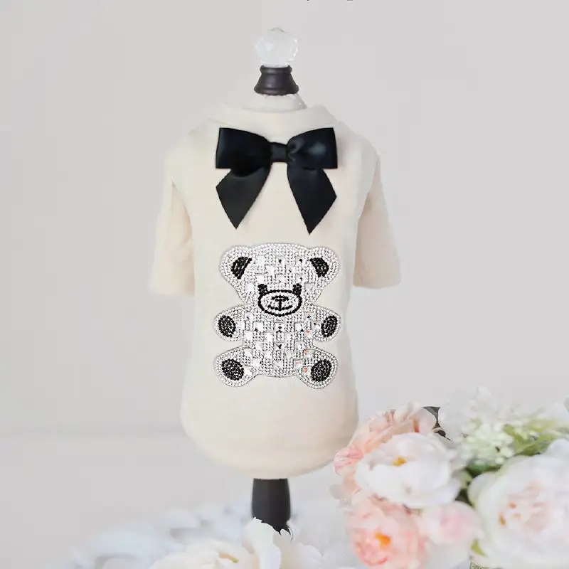 Bow Tie Casual Classic Dog T-Shirt