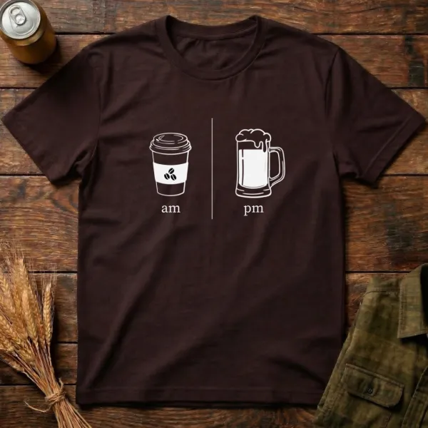 Sip Mode Graphic Cotton T-Shirt