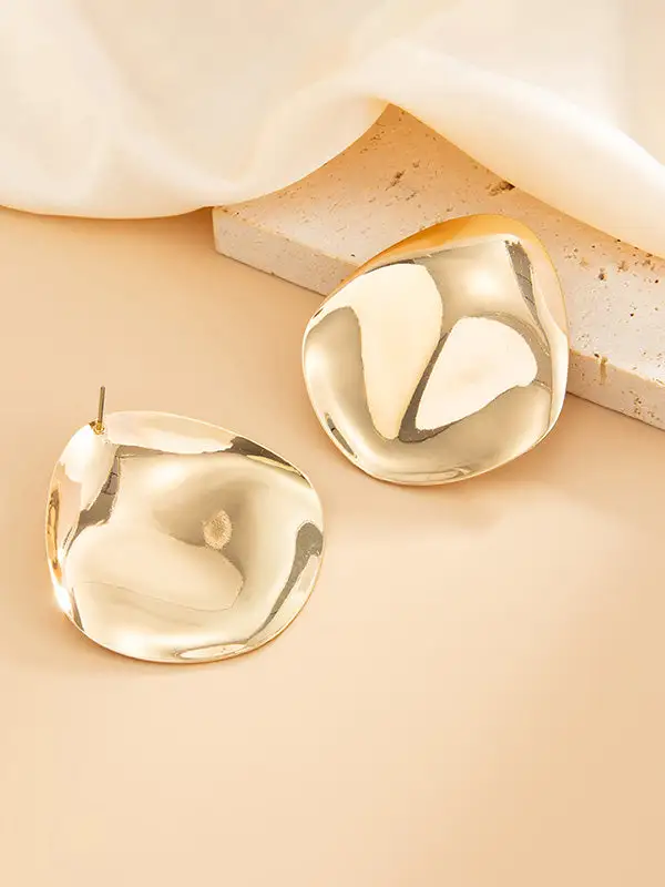 Graceful Crystal-Look Accent Earrings