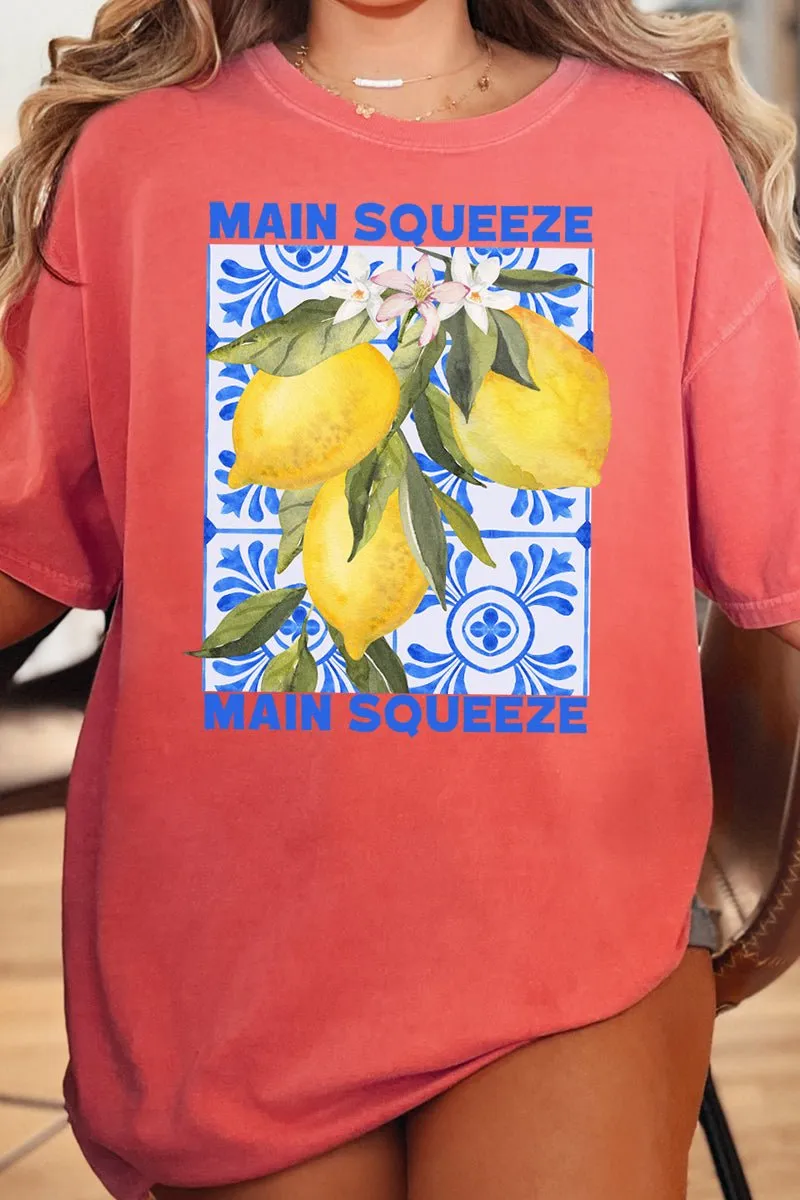 Colorful Lemons Cotton Tee