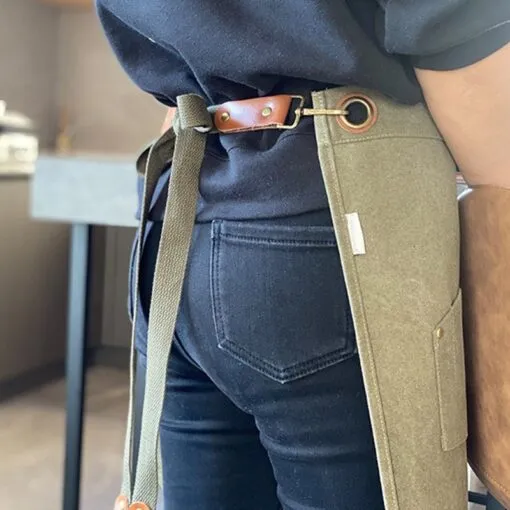 Everyday Waist Canvas Kitchen Work Apron