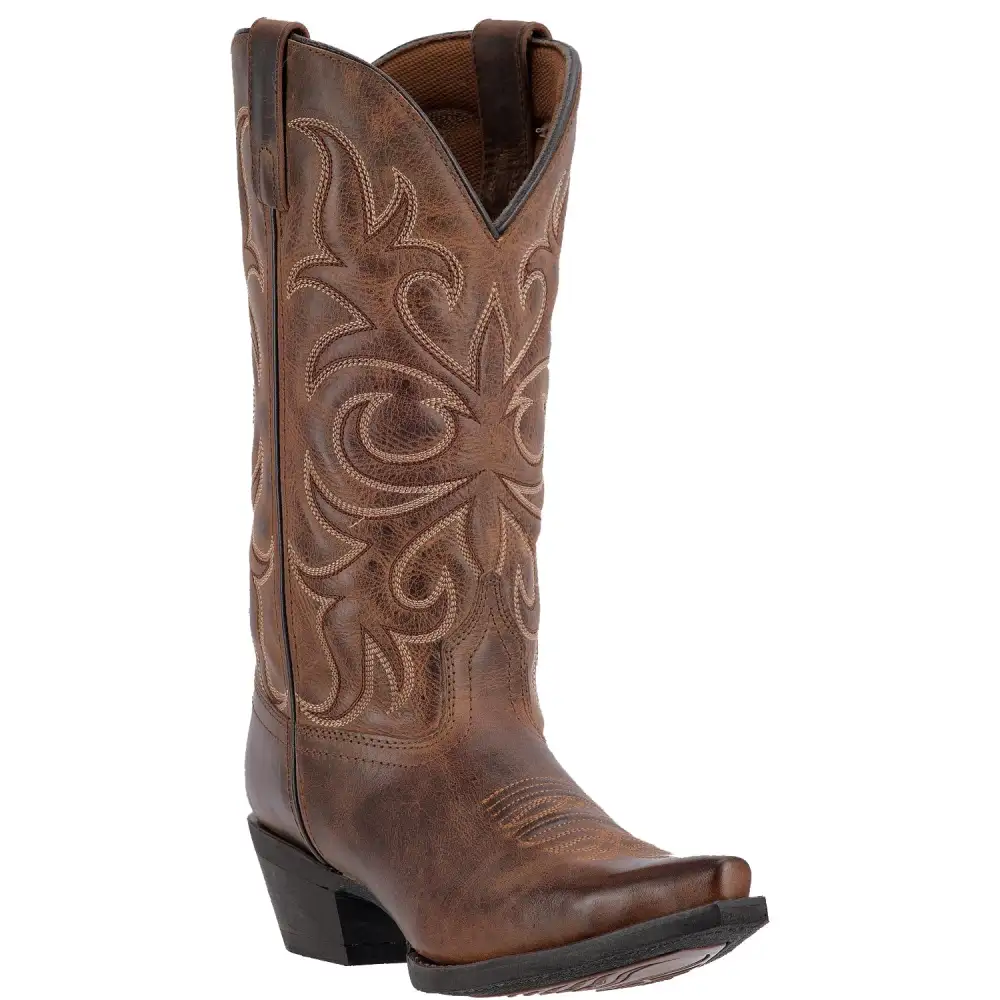 Women's Dress Leather Snip Toe Western Boots