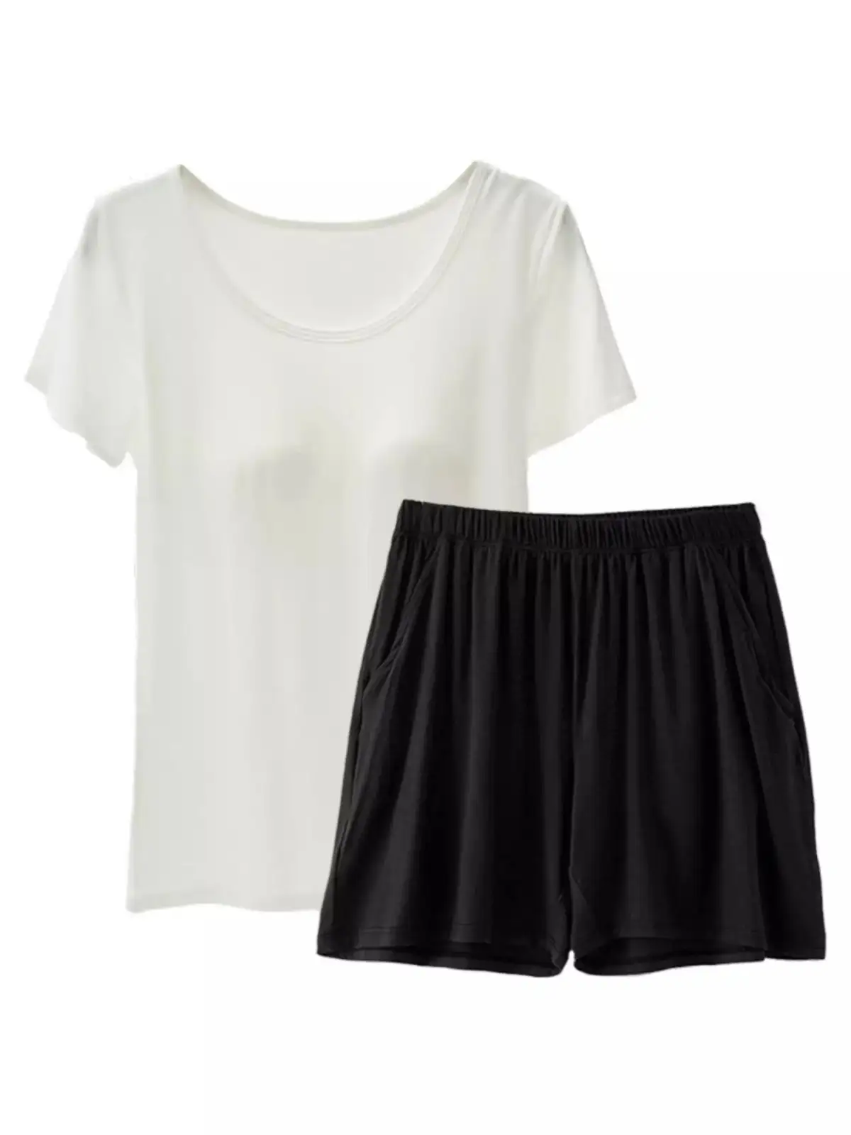 Relaxed Refined Pocketed Shirt and Shorts Matching Set