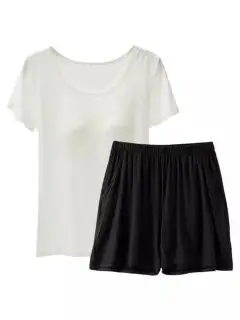 Relaxed Refined Pocketed Shirt and Shorts Matching Set