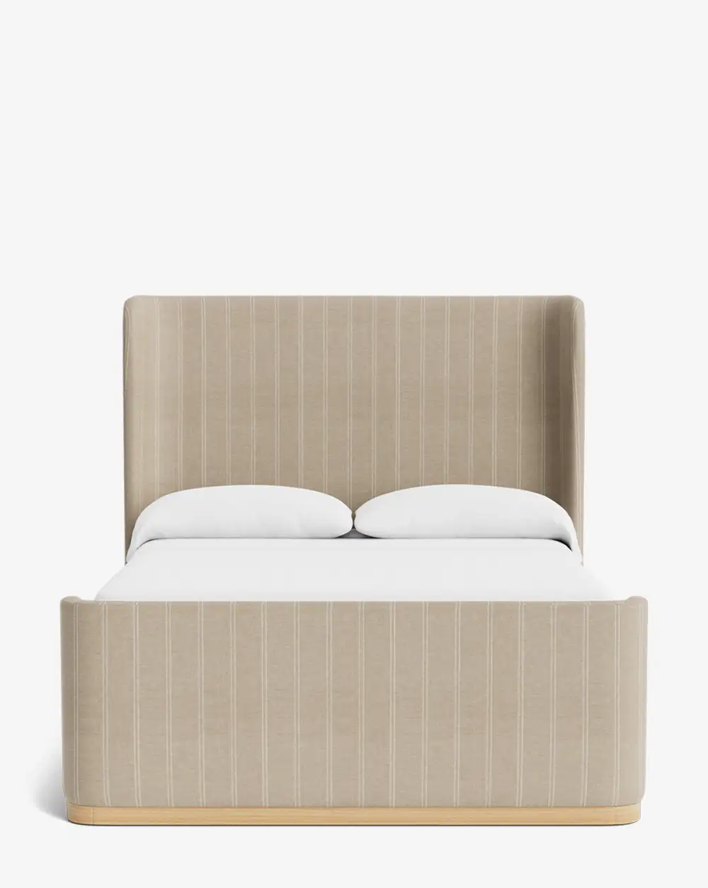 Upholstered Wood Bed