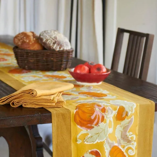 Plump Pumpkin Harvest Table Runner